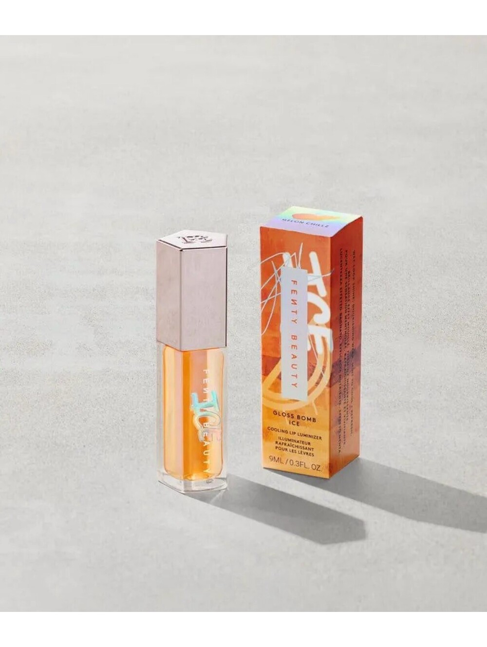 Fenty Beauty Gloss Bomb Ice in Melon Chille -Cooling Lip Luminizer-New in box